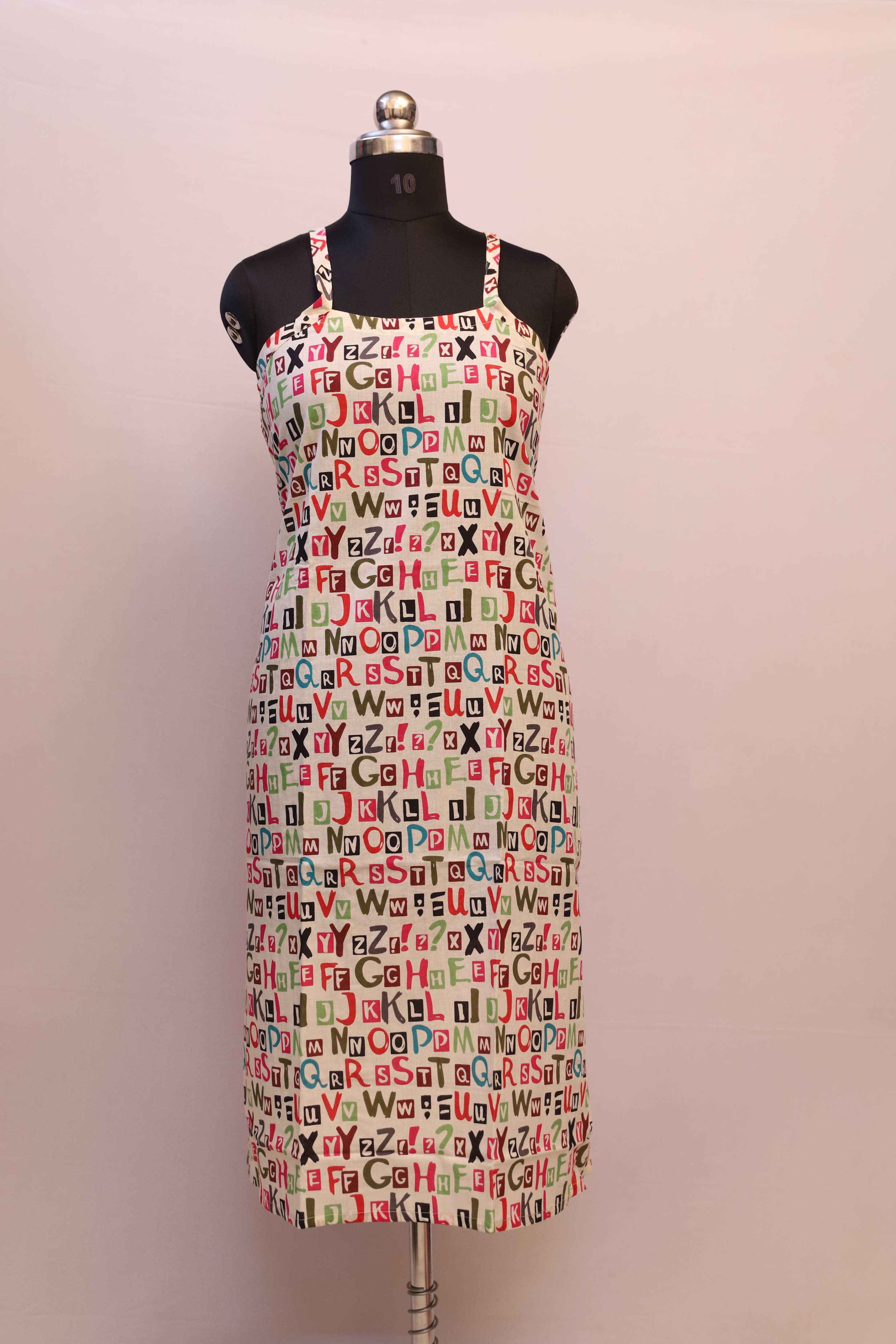 Alphabet Pop Spaghetti Kurti