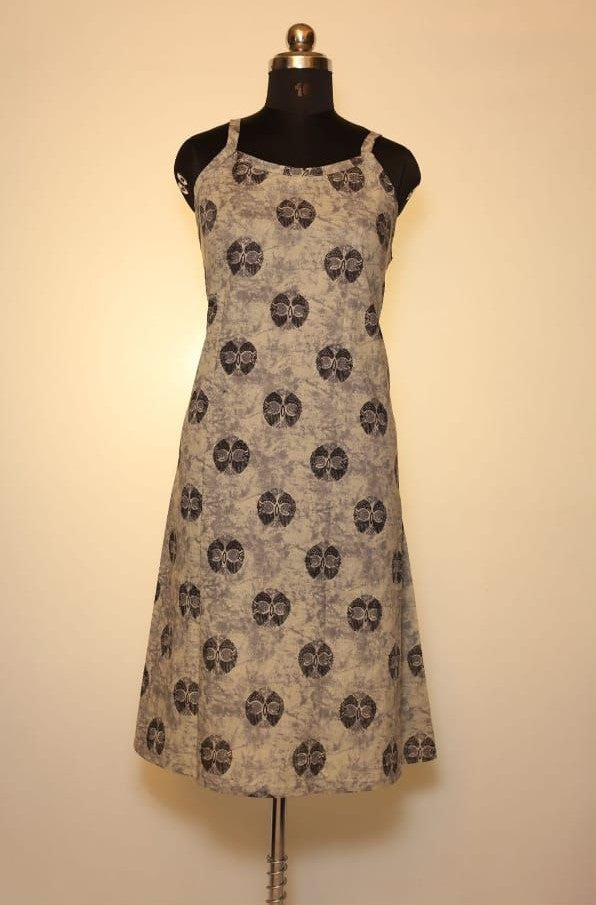 Brown and Black Abstract Print