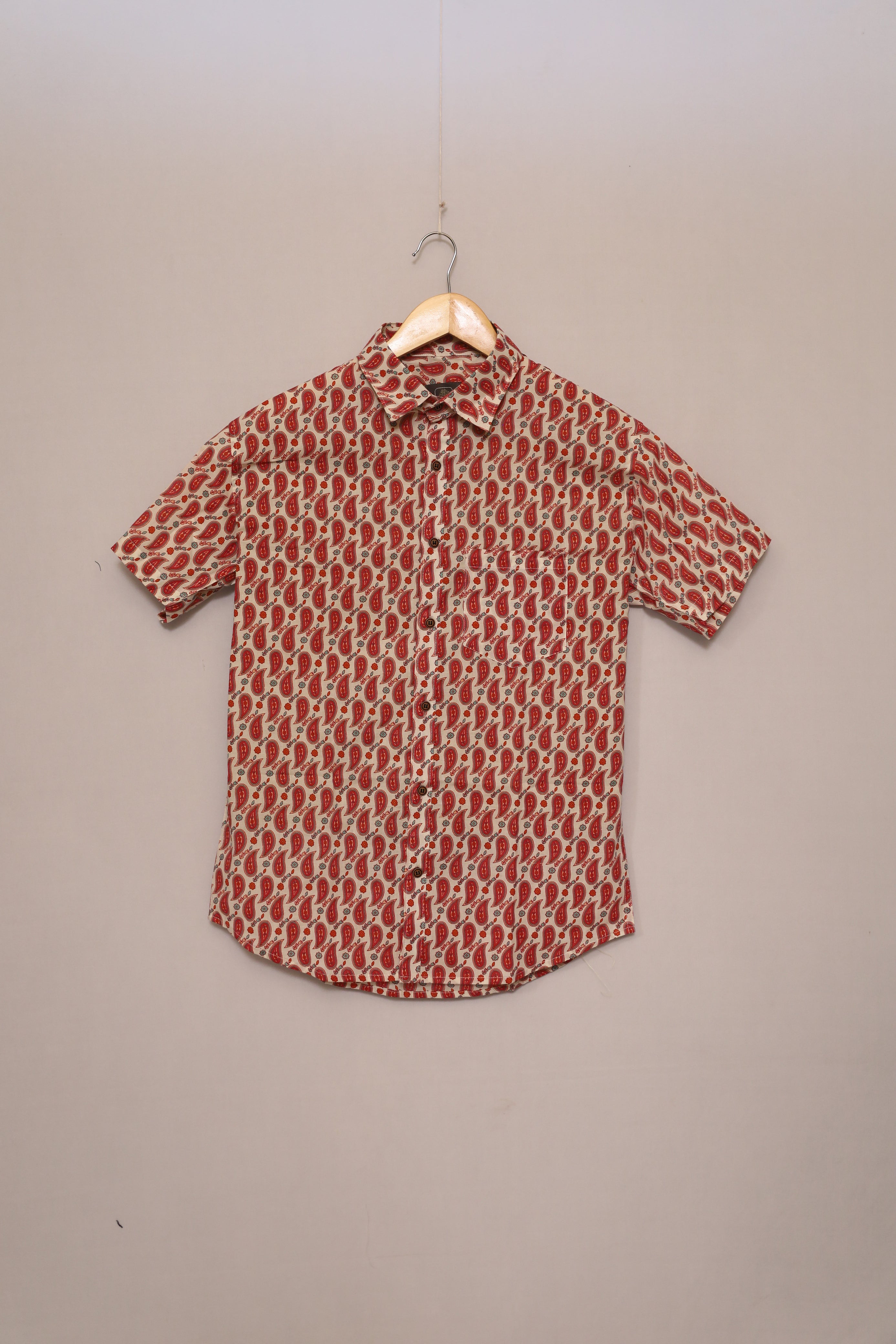 Desert Rose Paisley Print Shirt