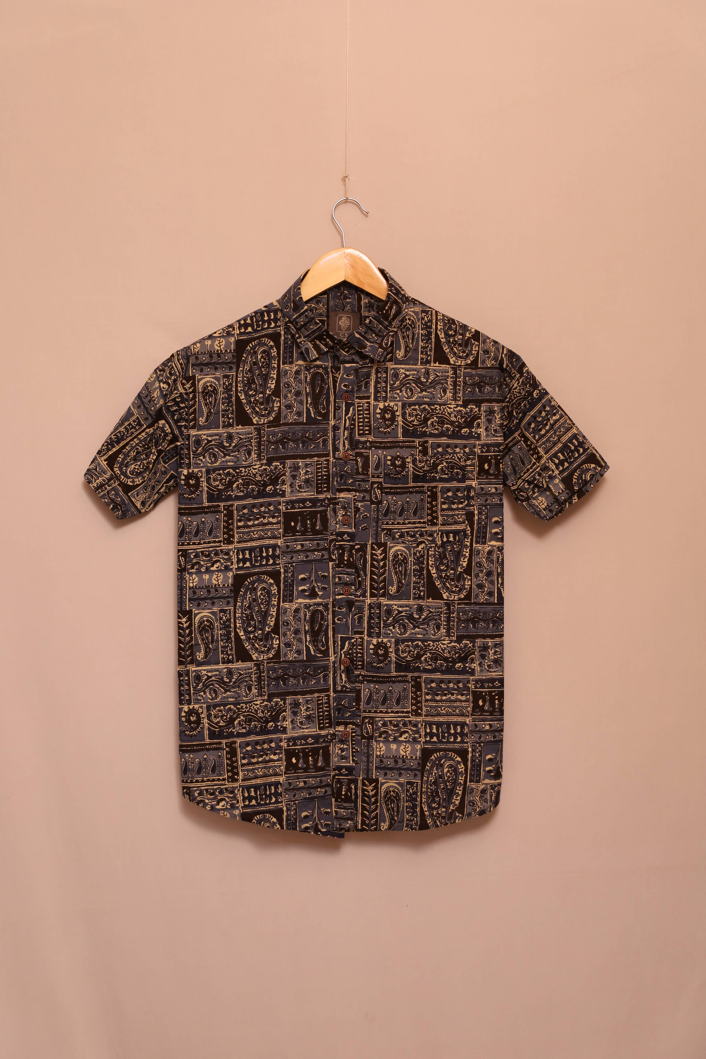 Heritage Script Cotton Shirt