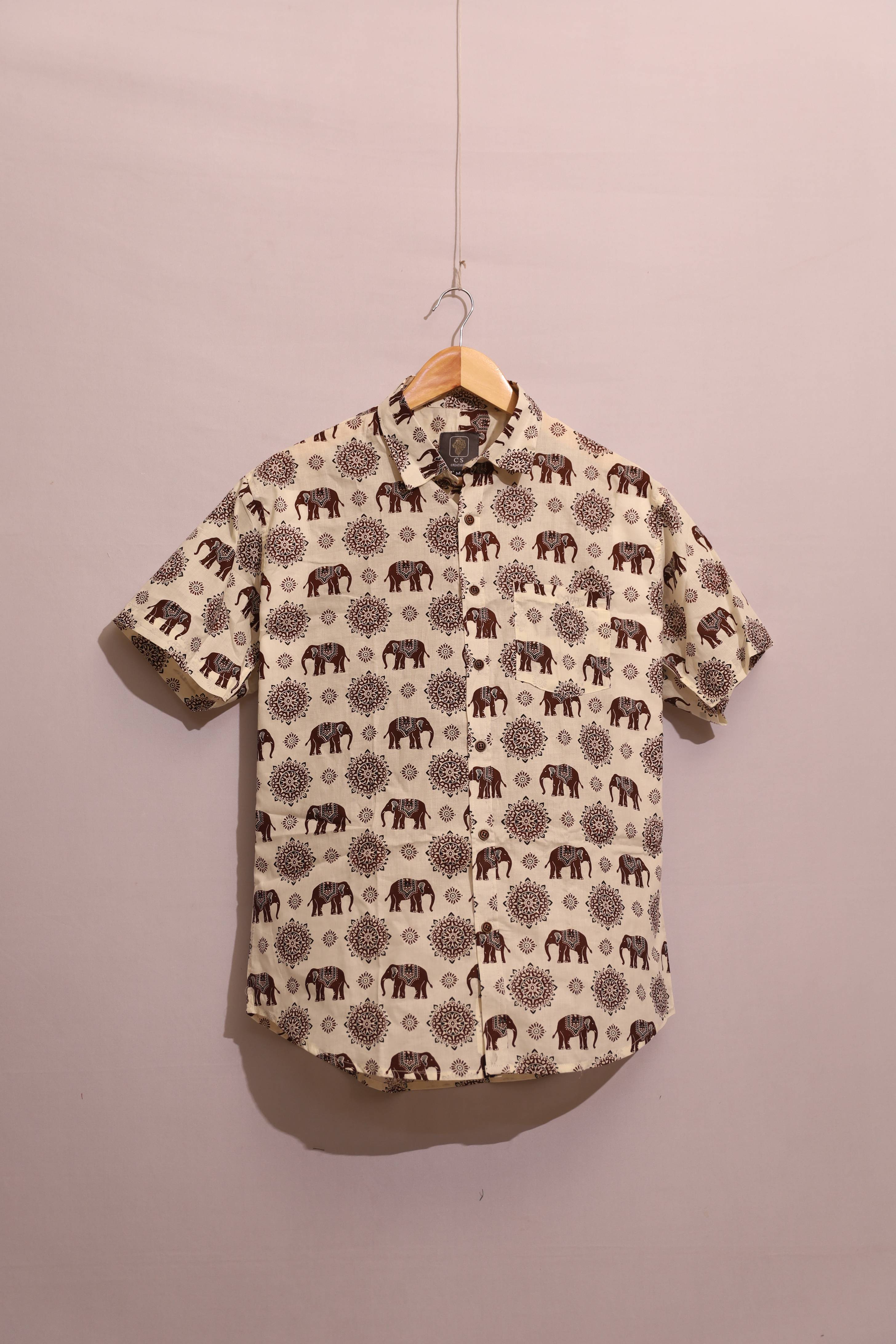 Ivory Maharaja Elephant Unisex Shirt