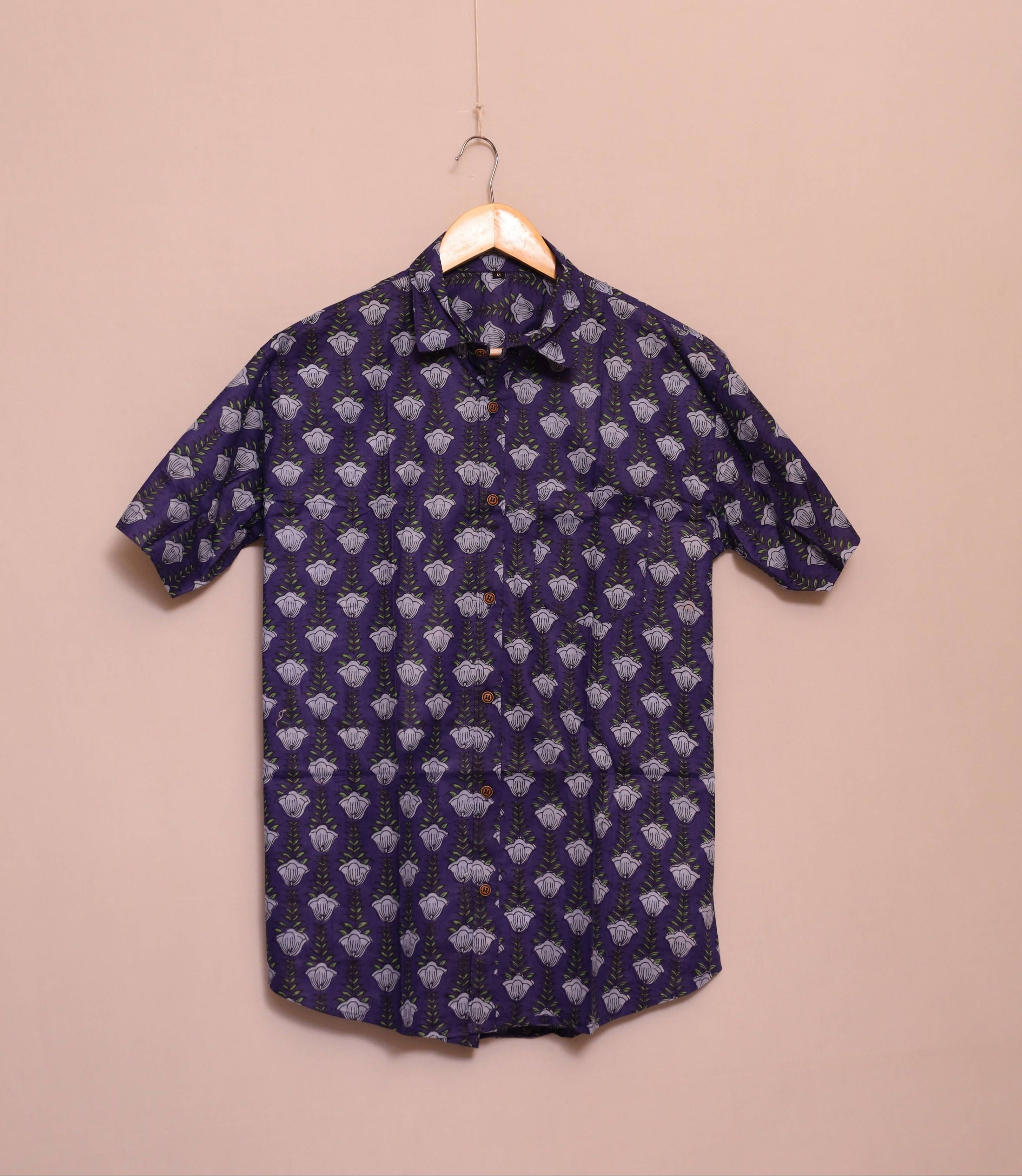 Midnight Ivy Artisanal Cotton Shirt