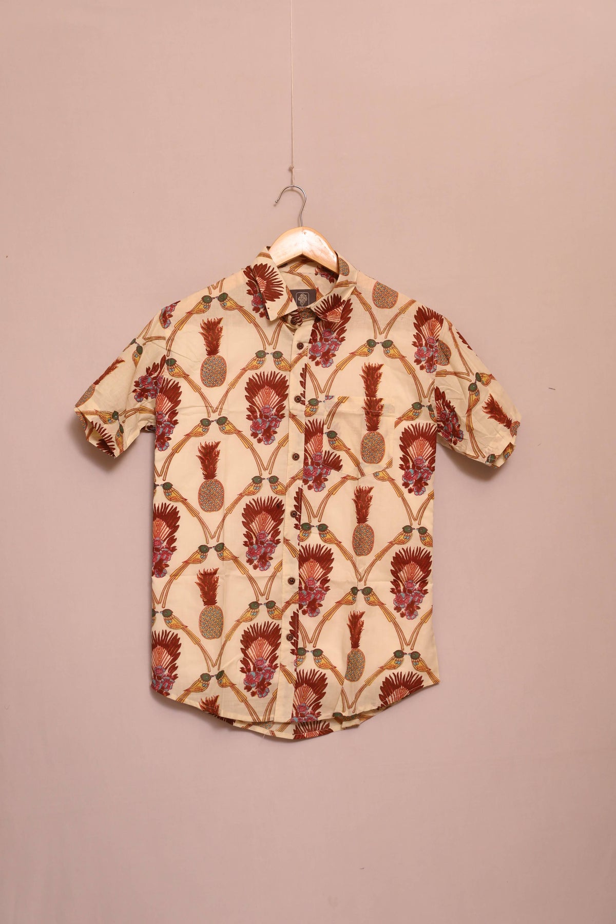 Pineapple Grove Cotton Shirt