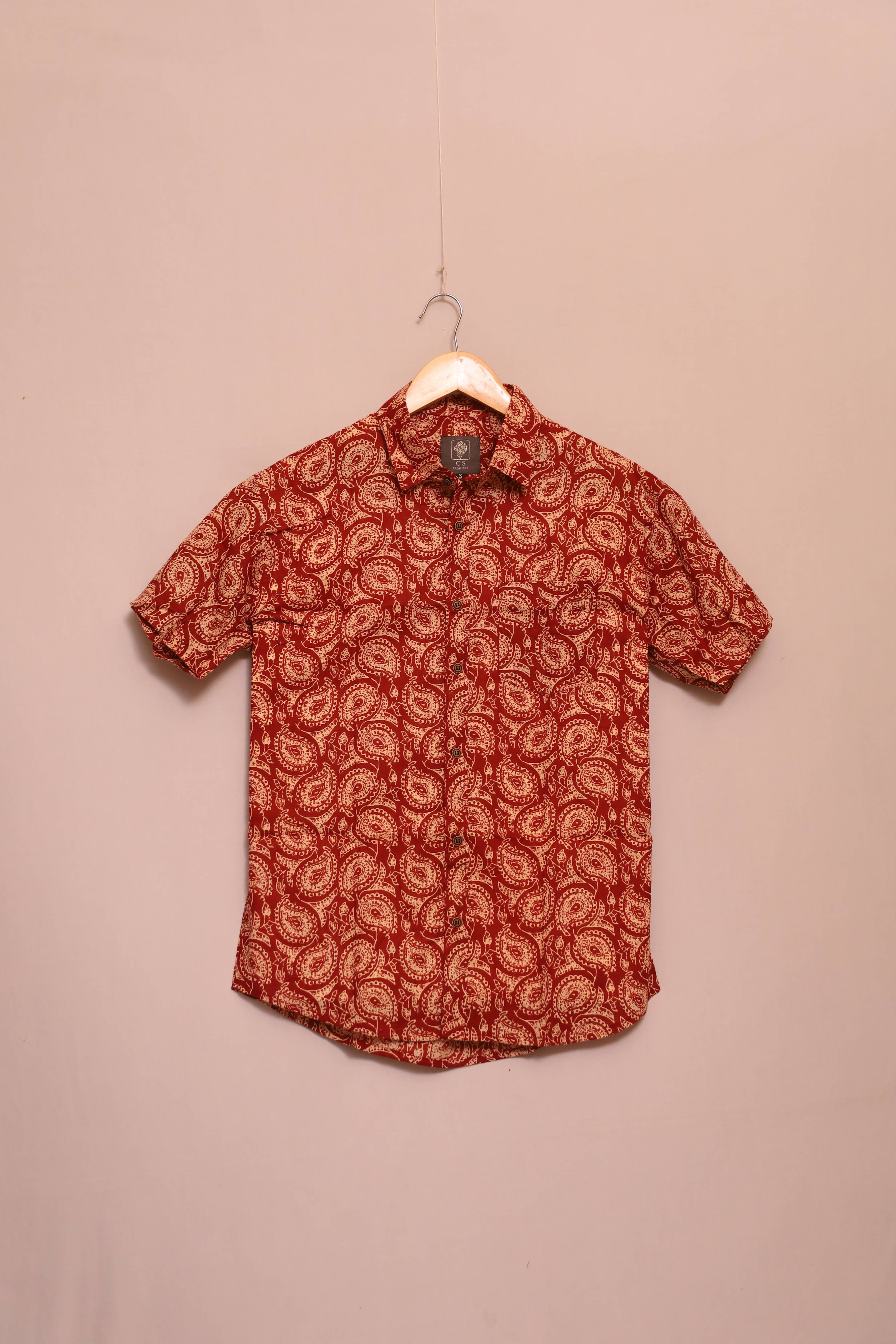 Rust Royale Cotton Shirt
