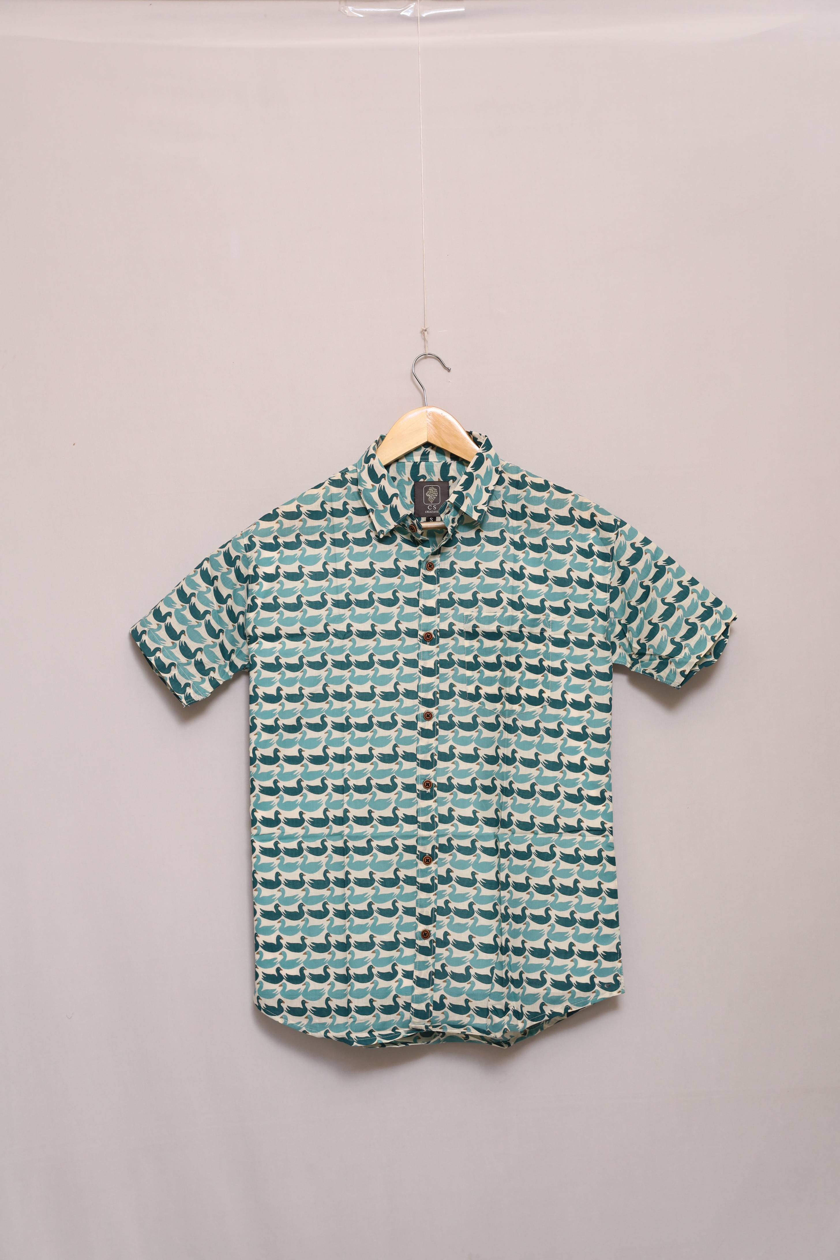 Sea Breeze Unisex Cotton Shirt