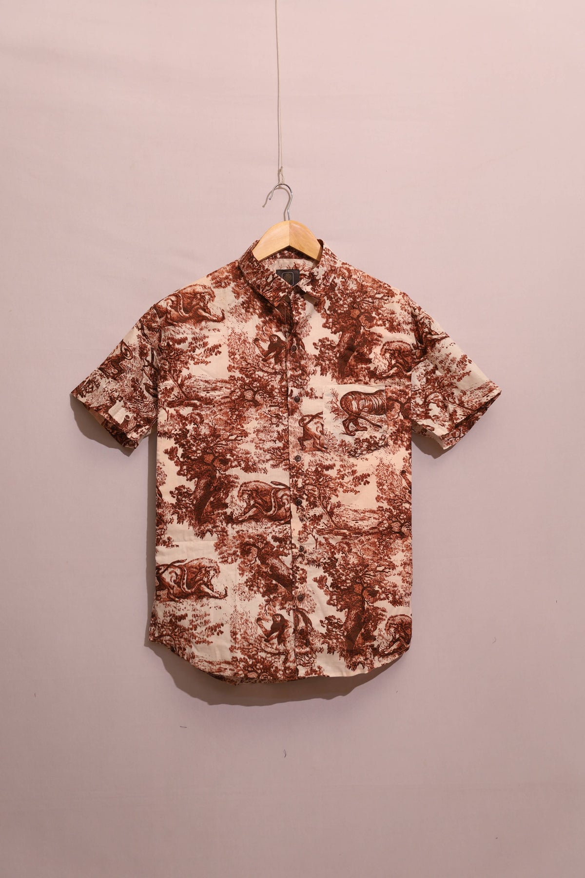Sepia Jungle Toile Unisex Shirt