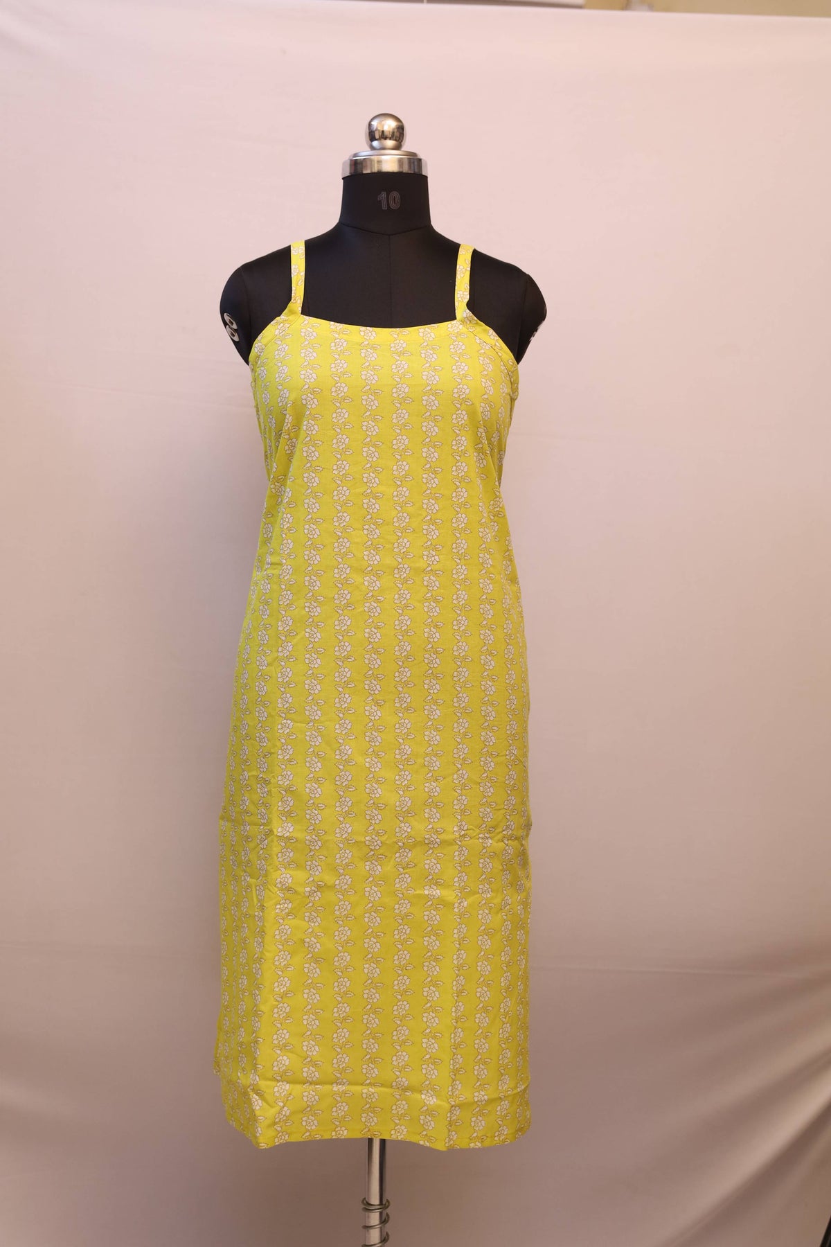 Sunny Blossom Spaghetti Kurti