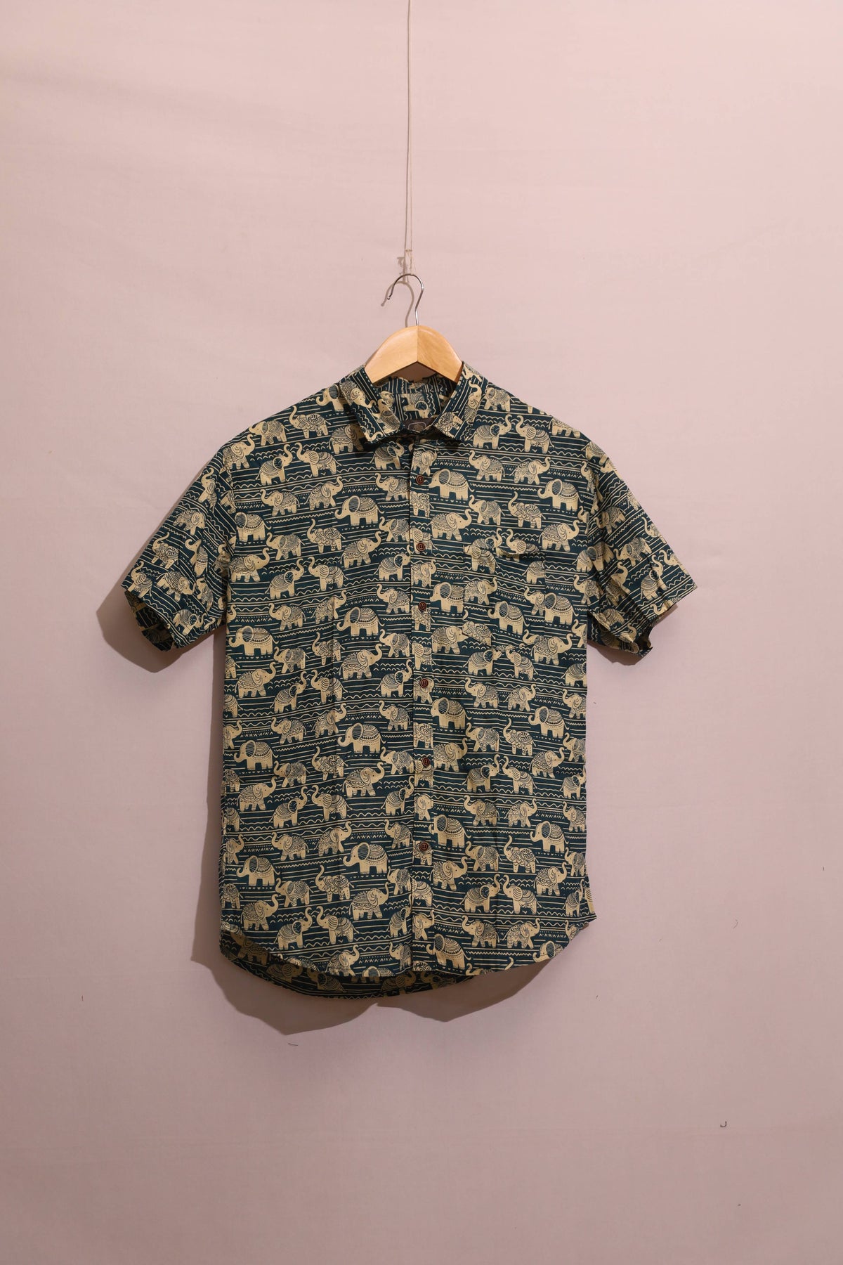 Teal Elephant Royalty Unisex Shirt