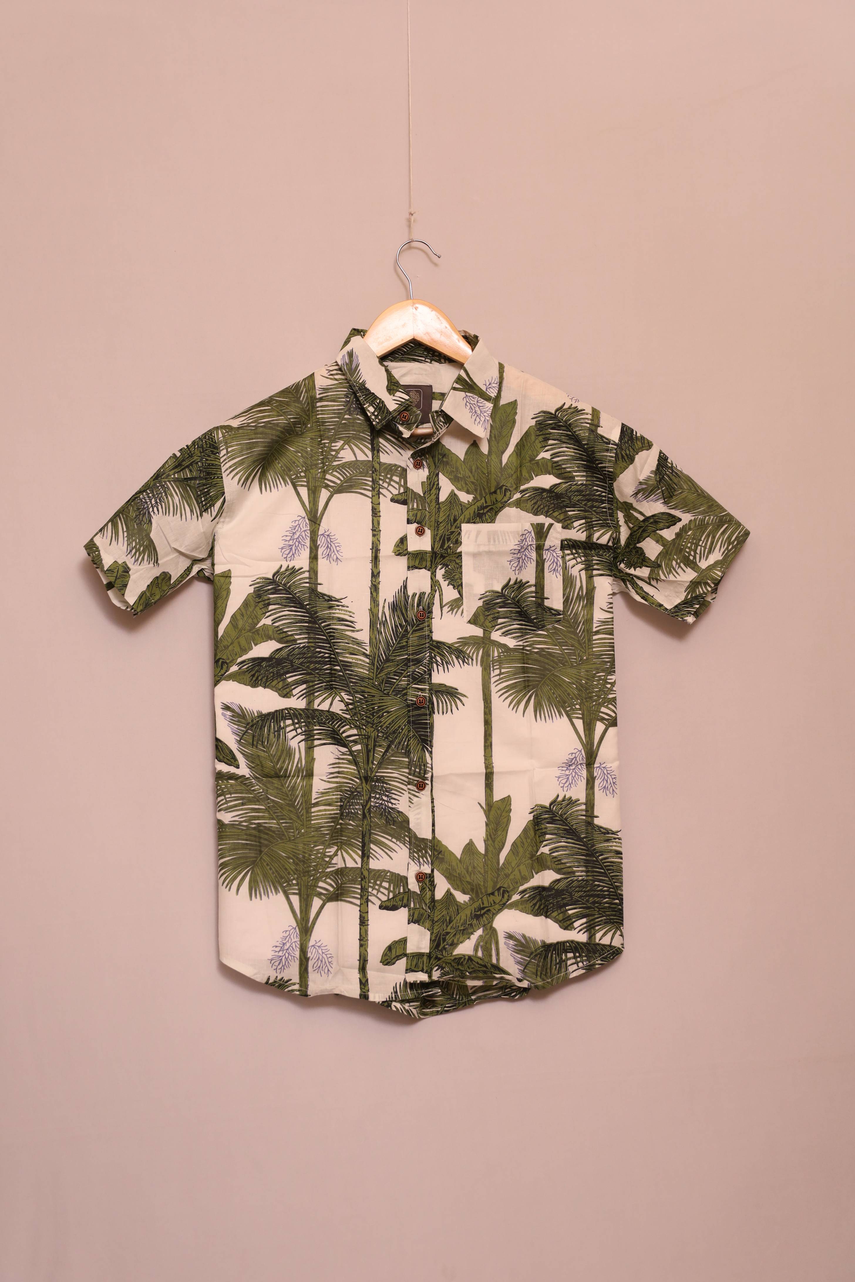 Tropical Canopy Cotton Shirt
