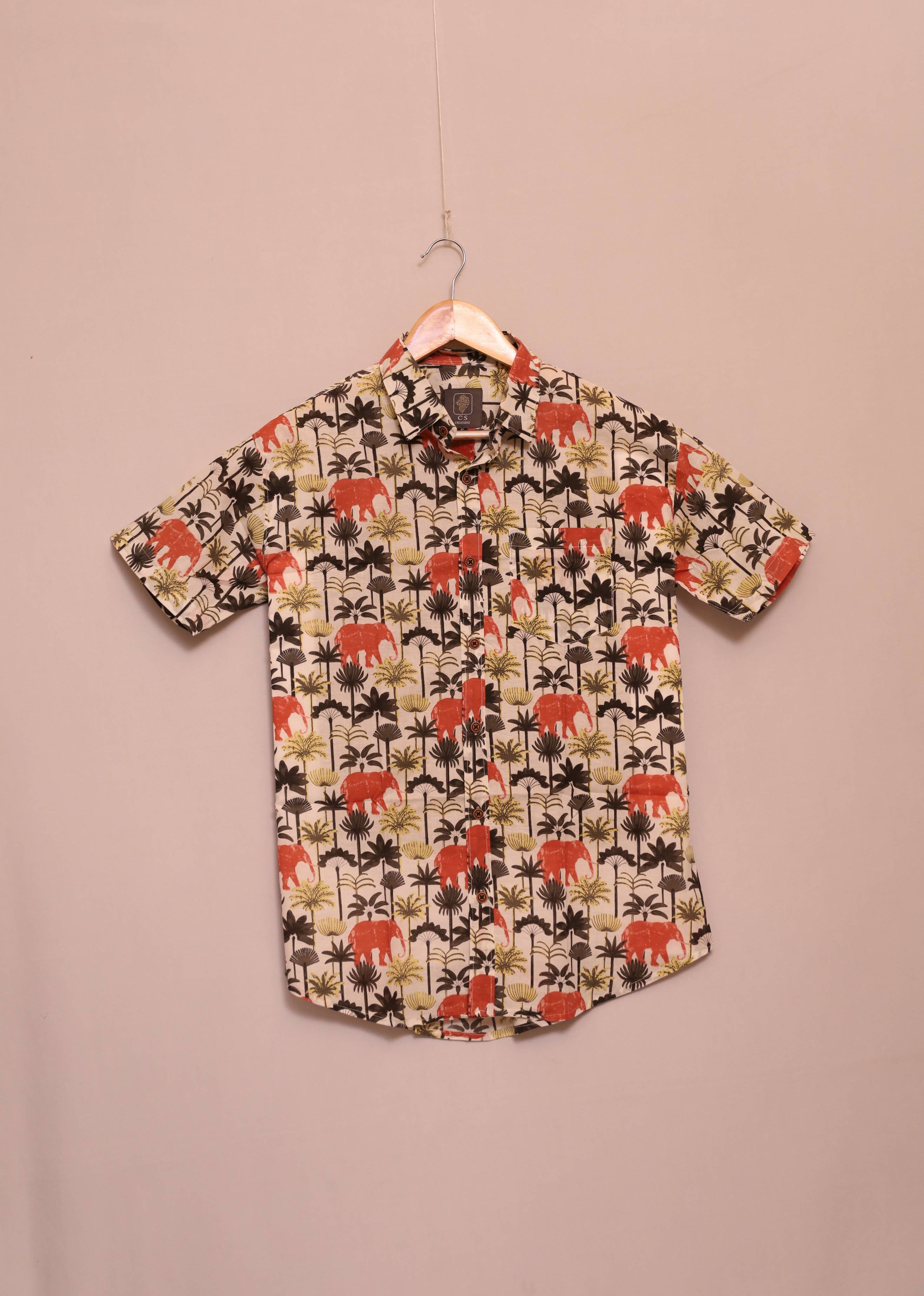 Tropical Troop Cotton Shirt