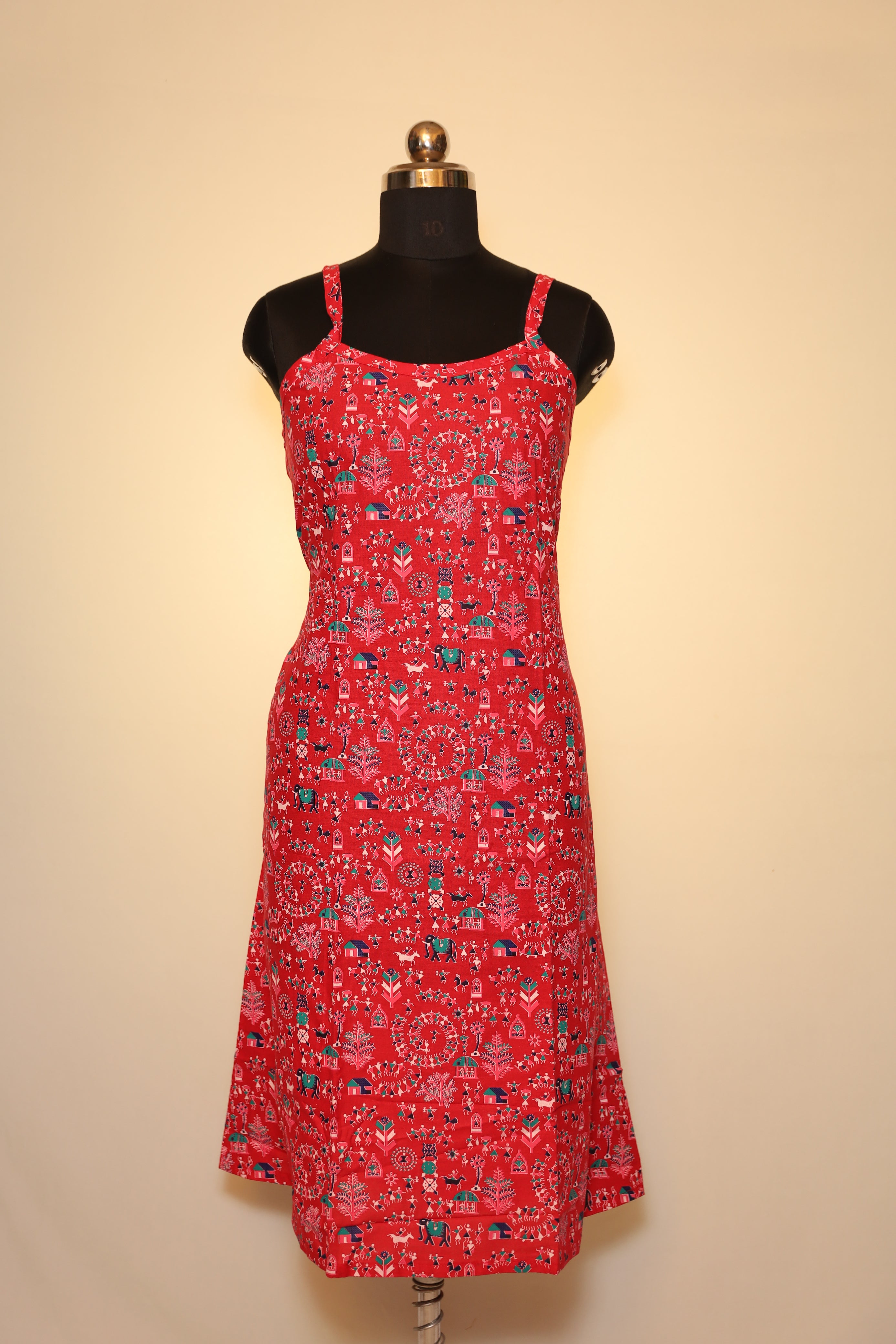 Warli Wonder Spaghetti Kurti