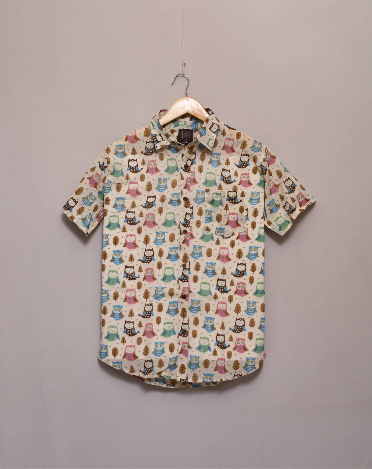 Whimsy Forest Cotton Shirt